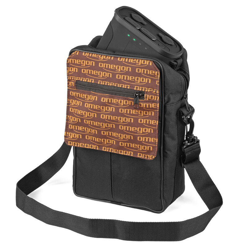 Omegon Bolso de transporte Kara para accesorios/Powerbank/literatura/prismáticos