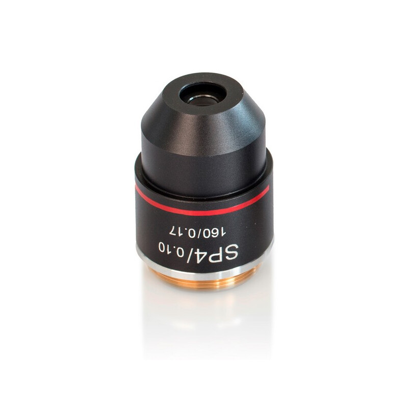 Kern Objetivos, OBB-A1562, e-plan, achro,  4x/0,1, w.d. 14,5 mm, antifúngico
