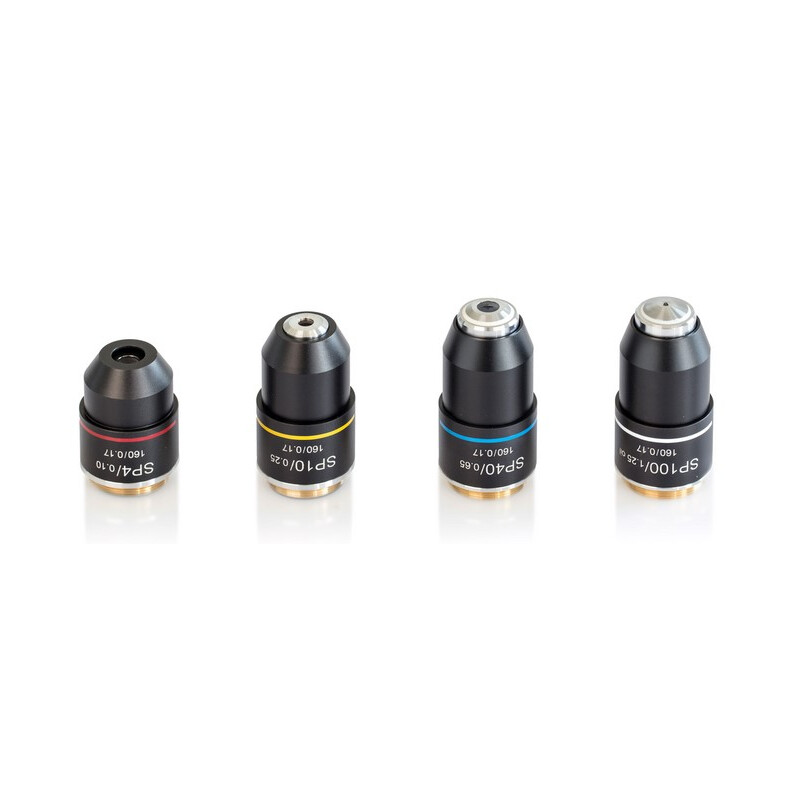 Kern Objetivos, OBB-A1562, e-plan, achro,  4x/0,1, w.d. 14,5 mm, antifúngico