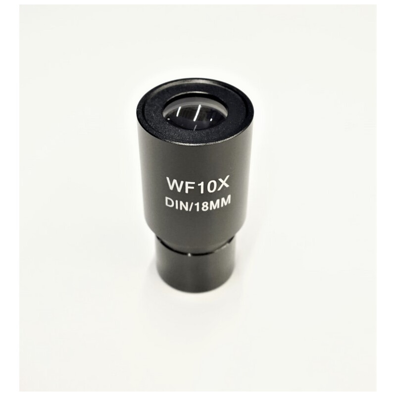 Kern Oculares de 23,2 mm de diámetro, OBB-A3201, WF 10x/18 mm de diámetro, aguja de puntero