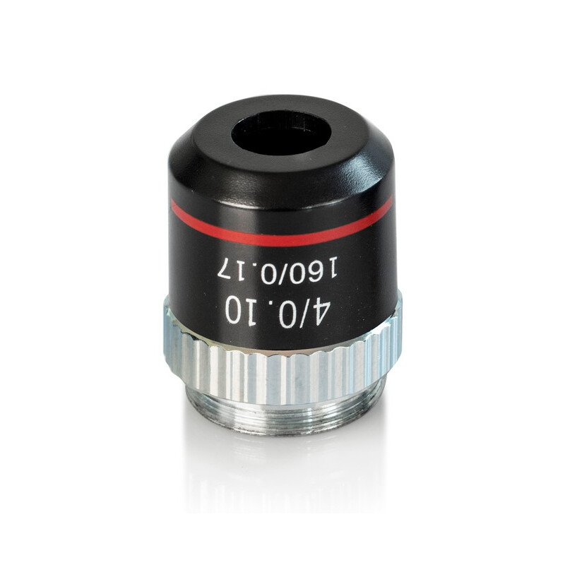 Kern Objetivos, OBB-A3203, achro, 4x/0,1 mm, w.d. 27 mm