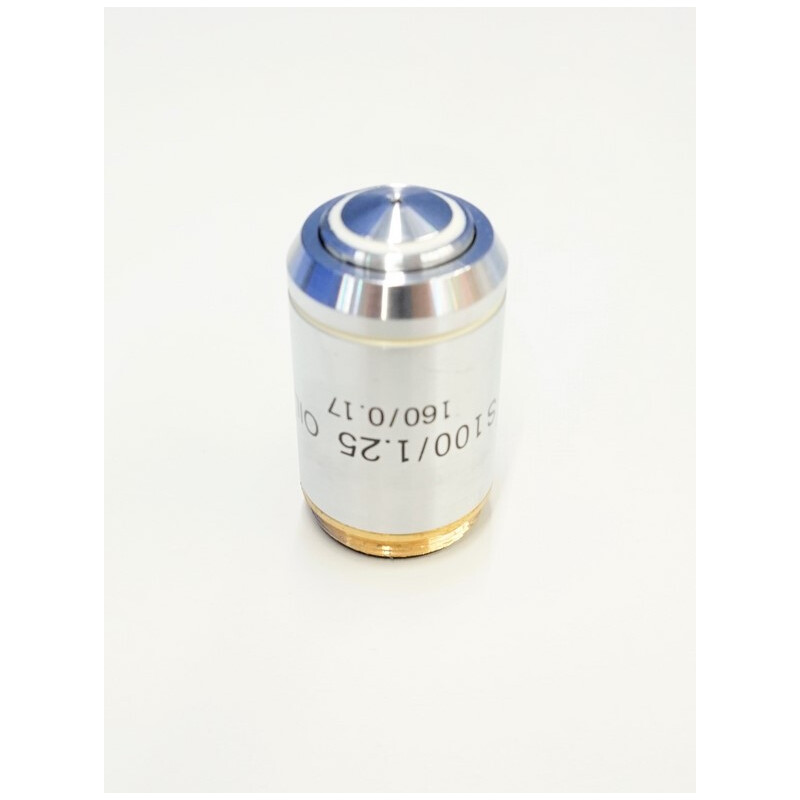 Kern Objetivo, OBB-A3207, achro, 100x/1,25, aceite, resorte, w.d. 0,2mm