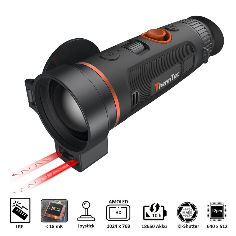ThermTec cámara térmica Wild 650L Telémetro láser