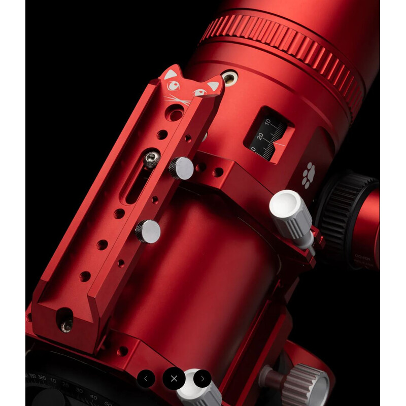 William Optics Refractor apocromático AP 71/350 RedCat 71 WIFD