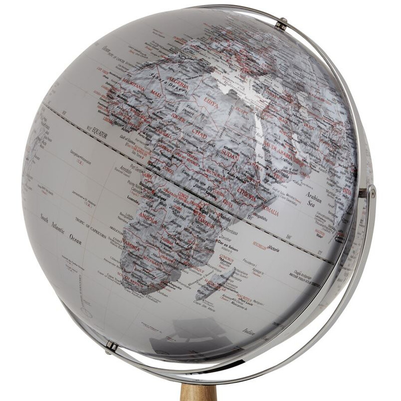 TROIKA Globo terráqueo de pie Sputnik 43cm