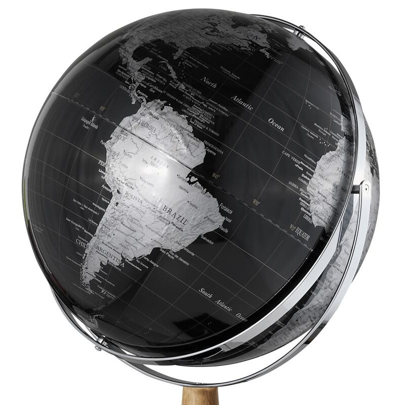 TROIKA Globo terráqueo de pie Sputnik 43cm