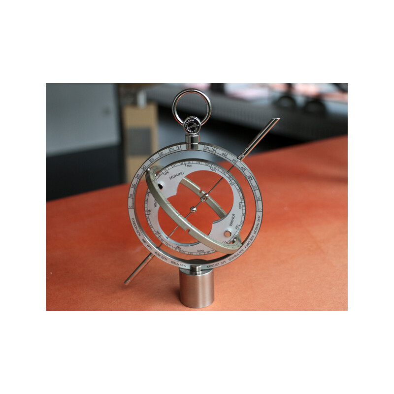 Helios Base de acero inoxidable para el reloj de sol Cielo