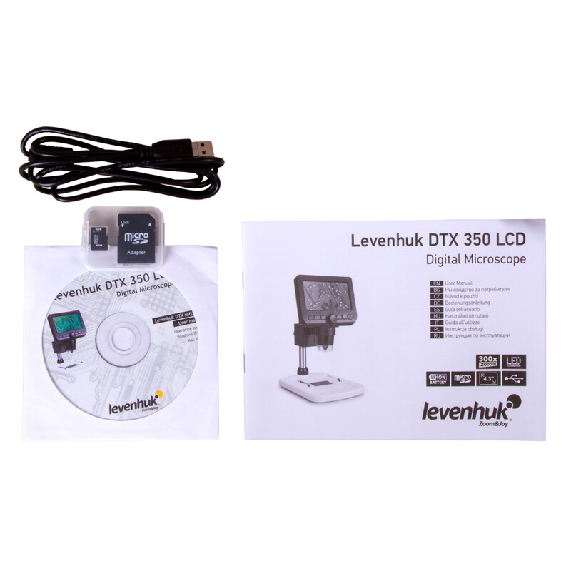 Levenhuk Microscopio DTX 350 LCD 20-300x LED