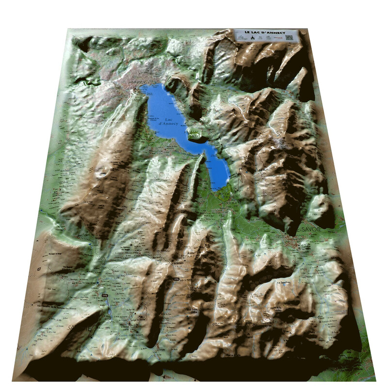 3Dmap Mapa regional Le Lac d'Annecy