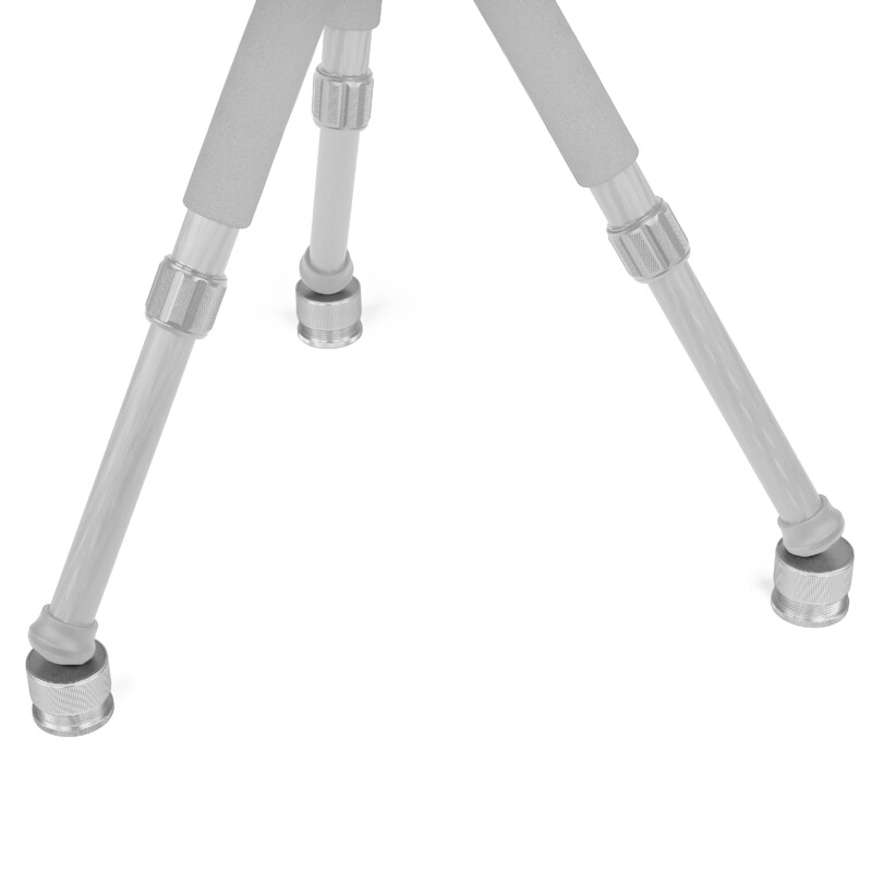 Omegon Almohadillas de trípode de altura ajustable (p. ej., para Seestar S50)