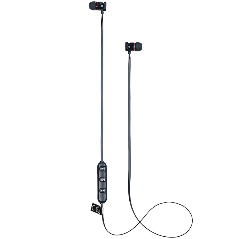Auriculares estéreo intrauditivos Bluetooth de Omegon con imán, Bluetooth 5.0