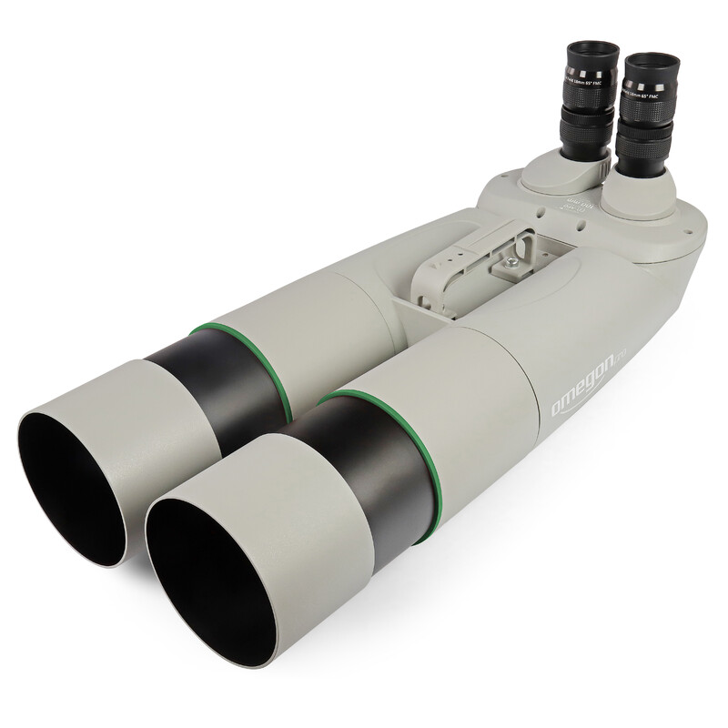 Omegon Binoculares Brightsky ED-APO 30x100 - 90° + funda