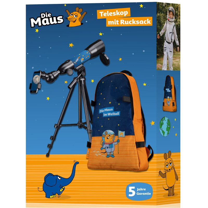 DieMaus Telescopio AC 50/350 con Mochila