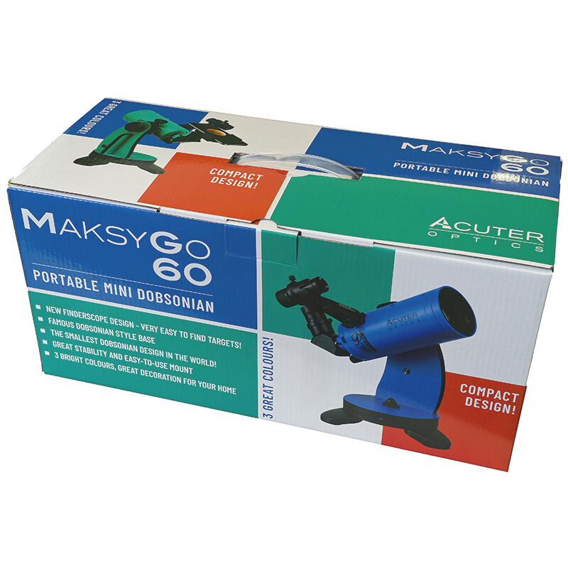 Acuter Telescopio Maksutov MC 60/750 MAKSYGO-60 Mini Dobson