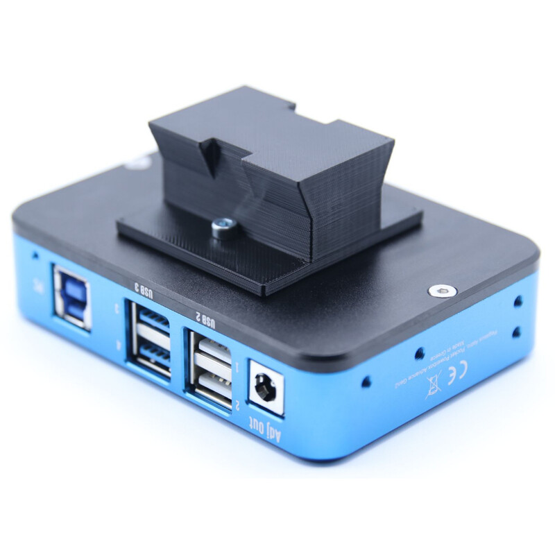 Astroprints Adapter for Pegasus Astro Pocket Powerbox Advance on searcher shoe