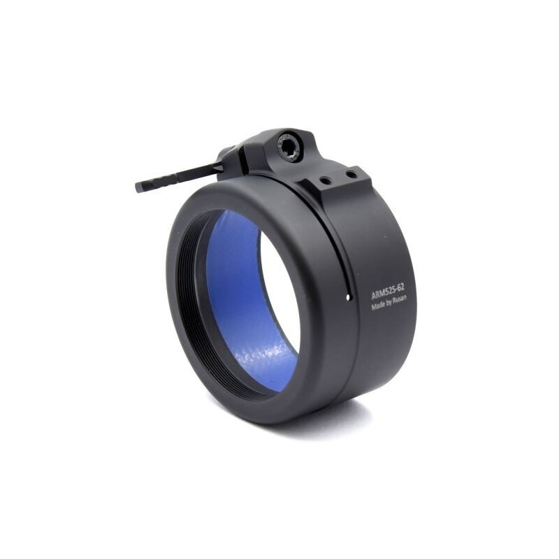Rusan Adaptador de sujeción Q-R M52x0,75 rosca interior Short para diámetro exterior de 57 mm