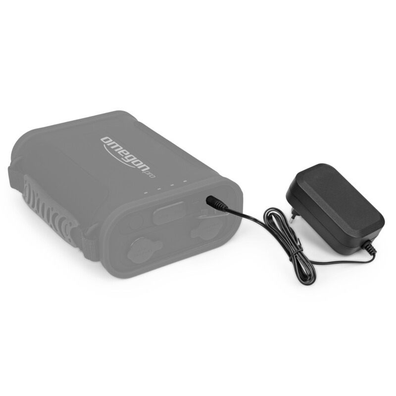 Omegon Fuente de alimentación de repuesto 20V/2A para Powerbank de 154 y 307 Wh