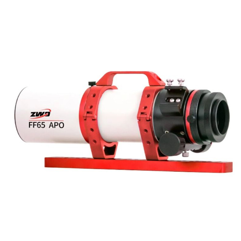ZWO Telescopio FF65 AP 65/416 Quintupleto con AM3 y Carbon Trípode