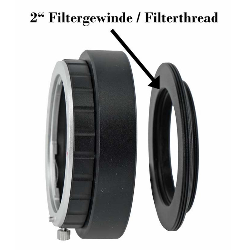 TS Optics Adaptadores lentes DSLR Adaptador M54 para objetivos Canon EOS