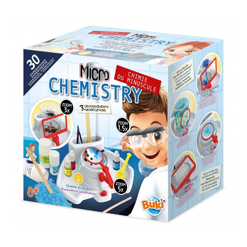 Buki Química microscópica 30 experimentos