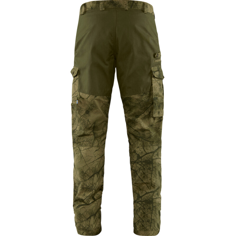 Fjällräven Pantalón de caza Barents Pro M, 626-662 Camo verde-Bosque profundo, 50