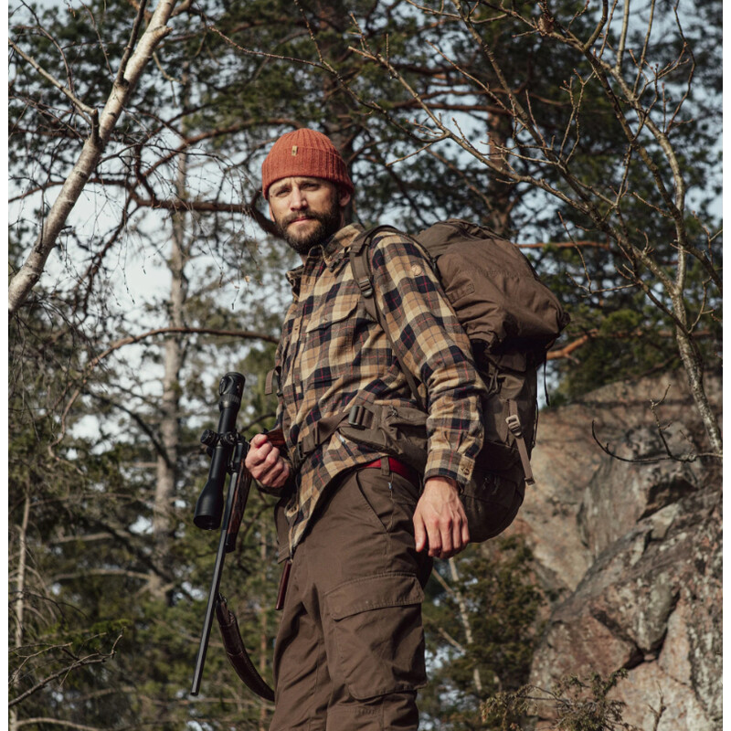 Fjällräven Pantalón de invierno Brenner Pro M, 633 Dark Olive, talla 50