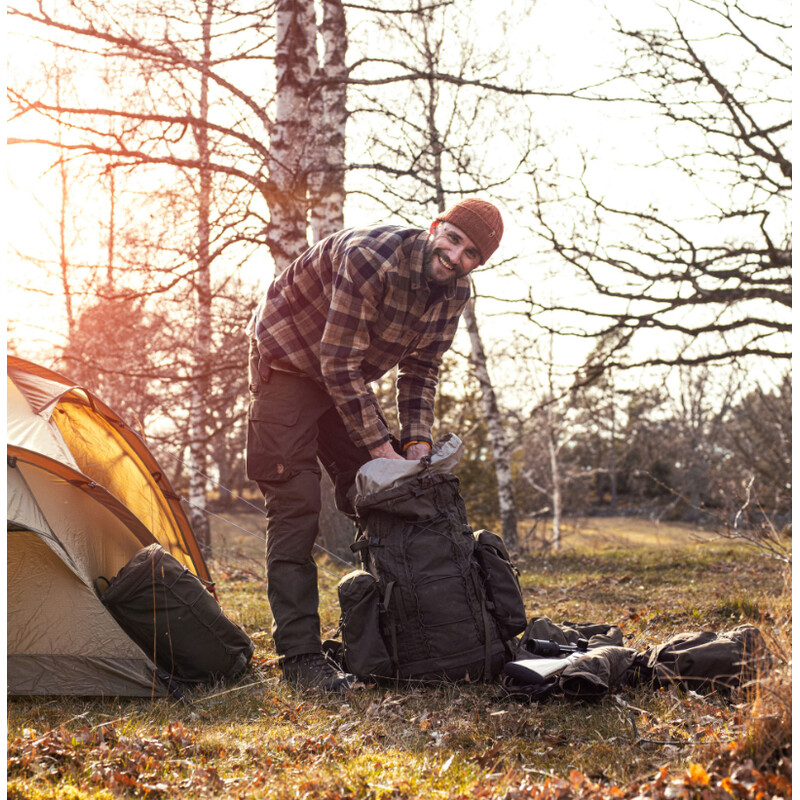 Fjällräven Pantalón de invierno Brenner Pro M, 633 Dark Olive, talla 50