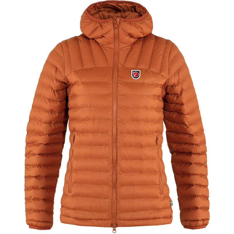 Fjällräven Sudadera con capucha Expedition Lätt W, 243 Marrón terracota, M