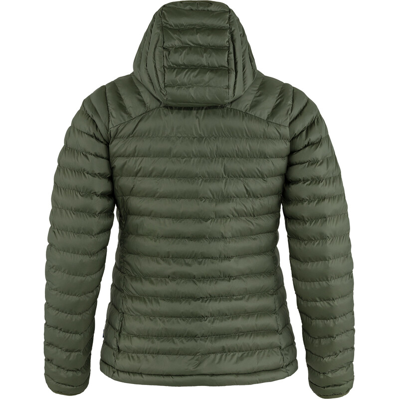 Fjällräven Sudadera con capucha Expedition Lätt W, 662 Deep Forest, L