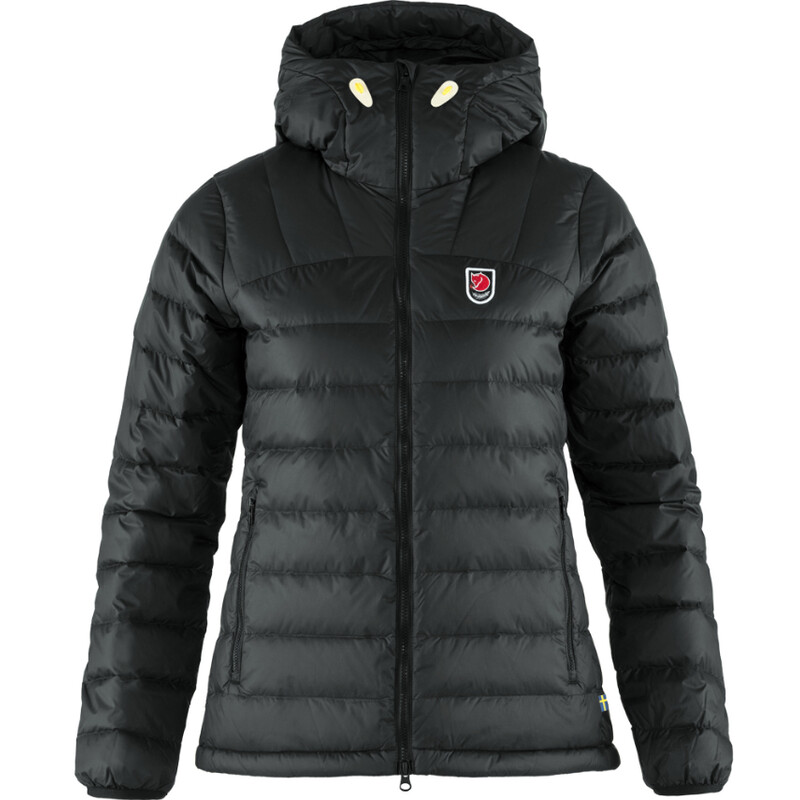 Fjällräven Expedition Pack Sudadera con capucha de plumón W, 550 Negro, talla L