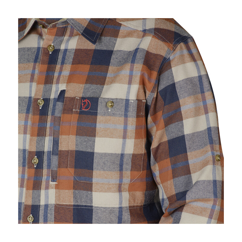 Fjällräven Camiseta Fjällglim M, 215 Autumn Leaf, talla S