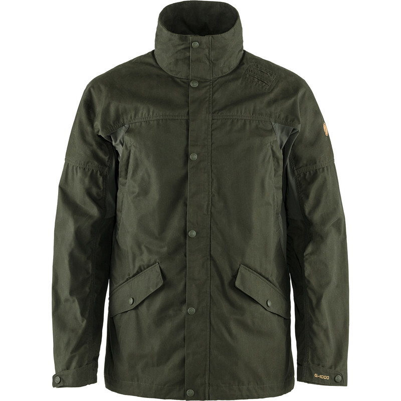 Fjällräven Chaqueta Forest Hybrid M, 662 Deep Forest, L