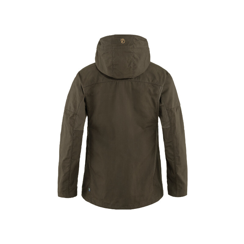 Fjällräven Chaqueta Forest Hybrid W, 633 Dark Olive, XL