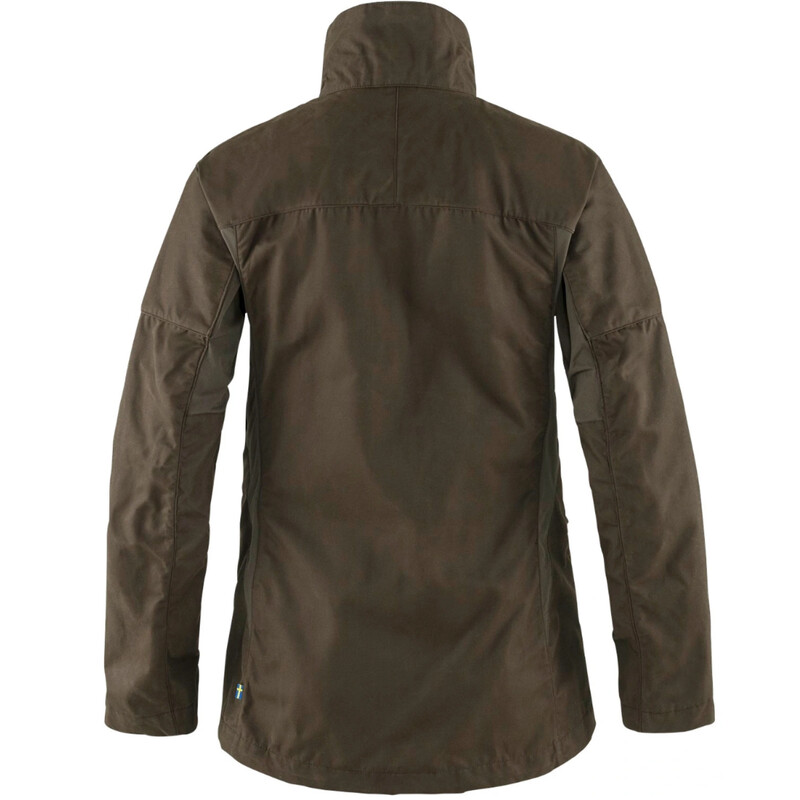 Fjällräven Chaqueta Forest Hybrid W, 633 Dark Olive, XL