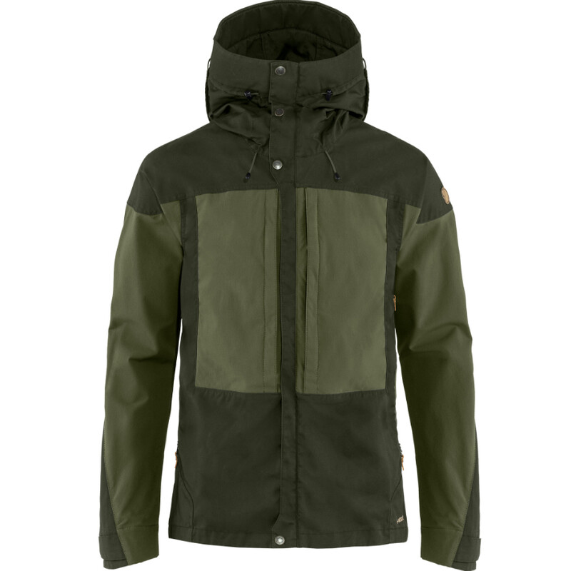 Fjällräven Chaqueta Keb M, 662-625 Bosque profundo-Verde laurel, XXL