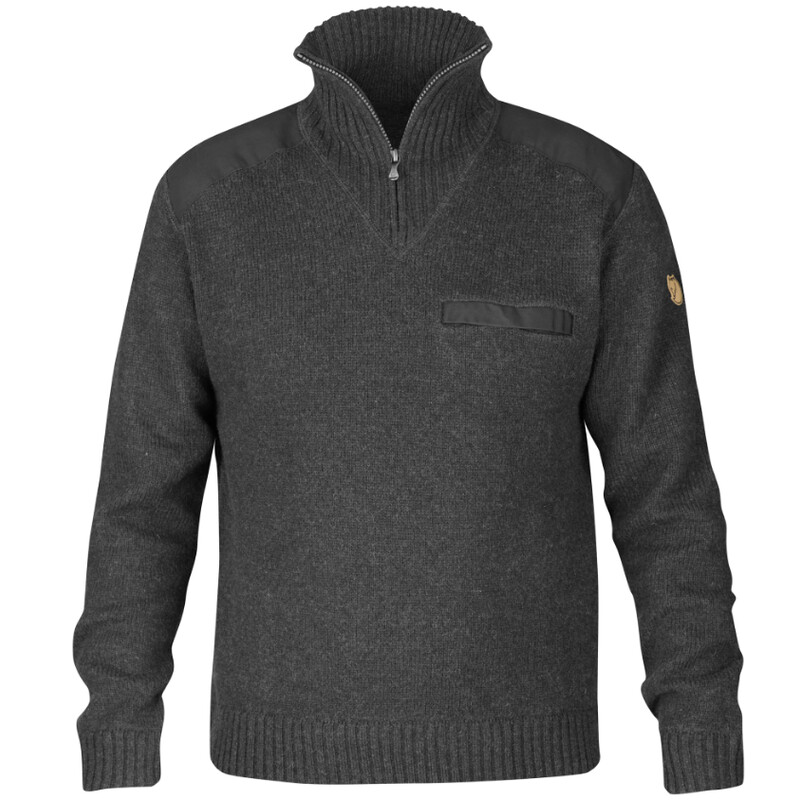 Fjällräven Jersey Koster M, 030 Gris oscuro, S