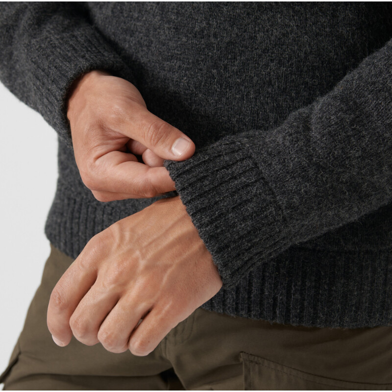 Fjällräven Jersey Koster M, 030 Gris oscuro, S