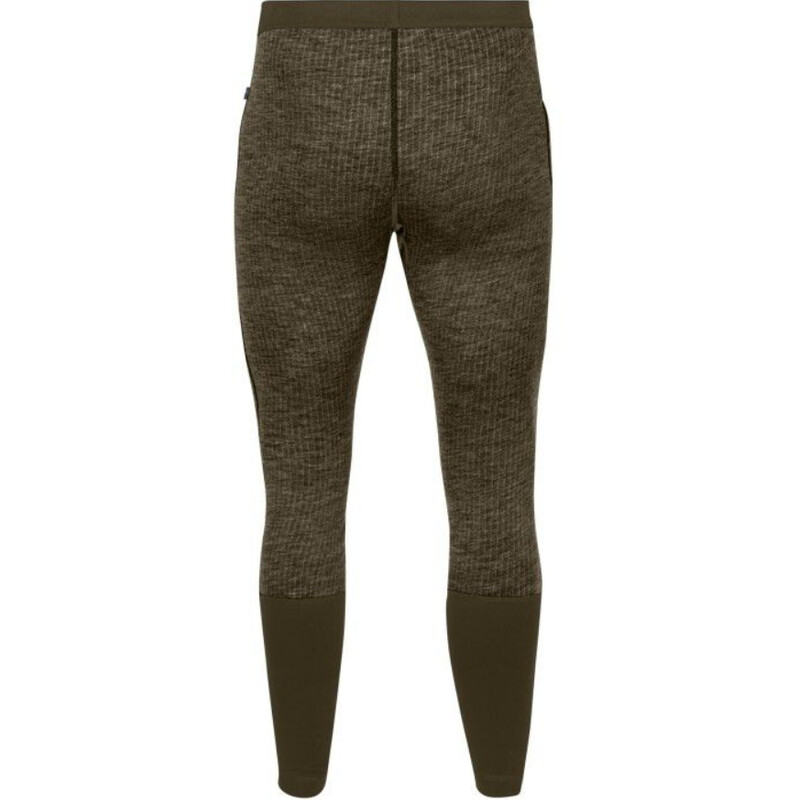 Fjällräven Värmland Woolterry Long Johns M, 633 Dark Olive, talla XL