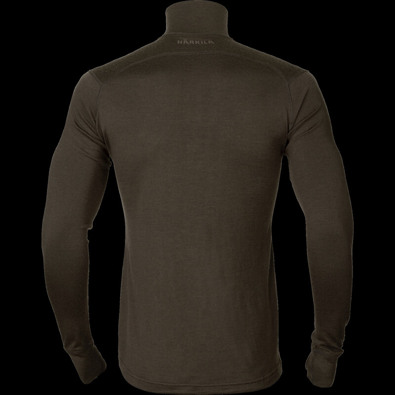 Härkila Base All Season half zip Shadow brown, S
