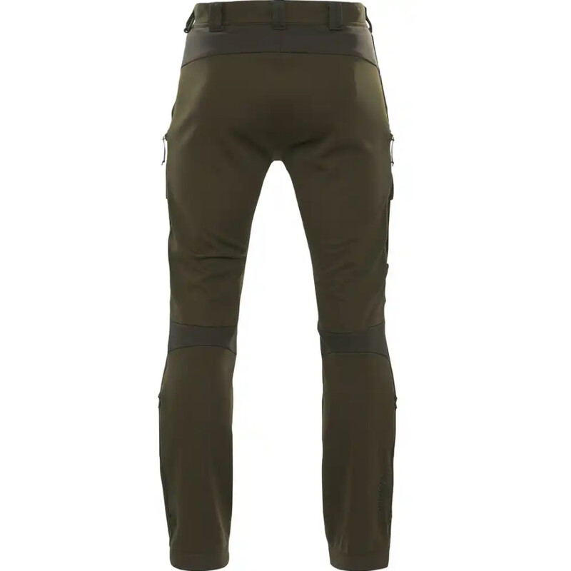 Härkila Pantalones Deer Stalker Light, verde sauce/marrón sombra talla 48