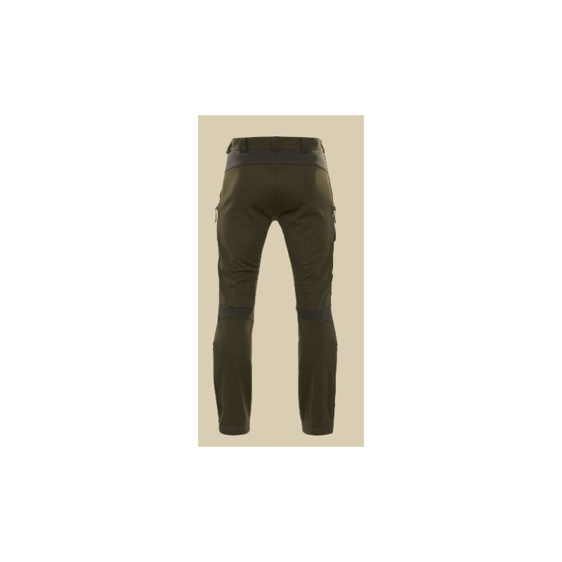 Härkila Pantalones Deer Stalker Light, verde sauce/marrón sombra talla 48
