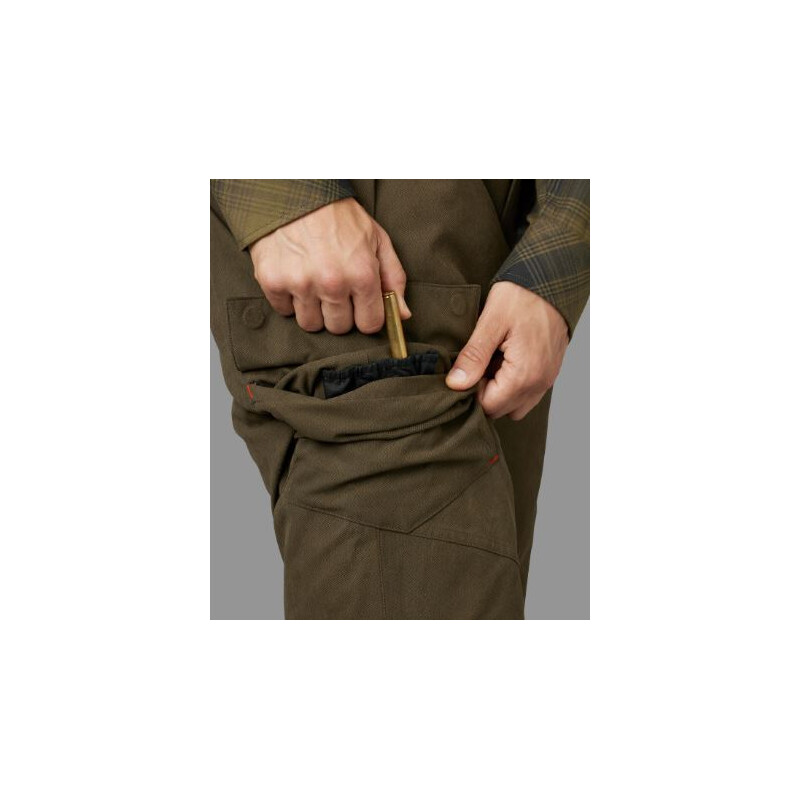 Härkila Pantalones Driven Hunt HWS Insulated, verde sauce, talla 52