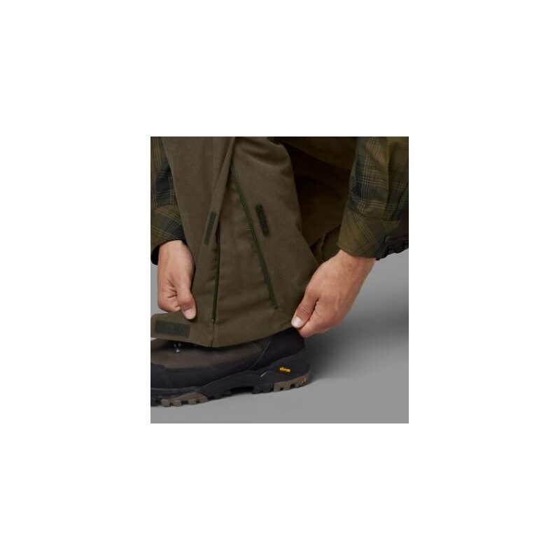 Härkila Pantalones Driven Hunt HWS Insulated, verde sauce, talla 52