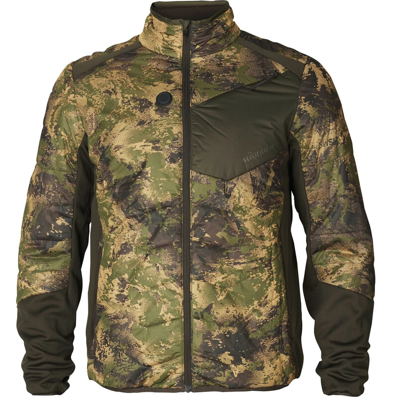 Härkila Chaleco térmico Camo, AXIS MSP® Forest green, talla S