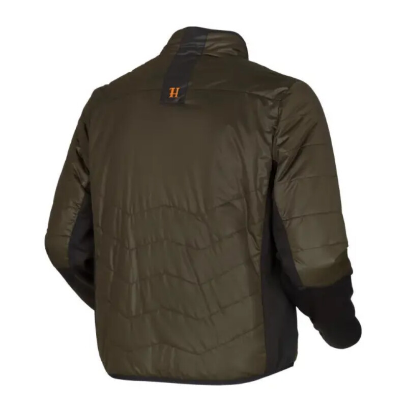 Härkila Chaqueta calefactora, verde sauce/negro, talla XS