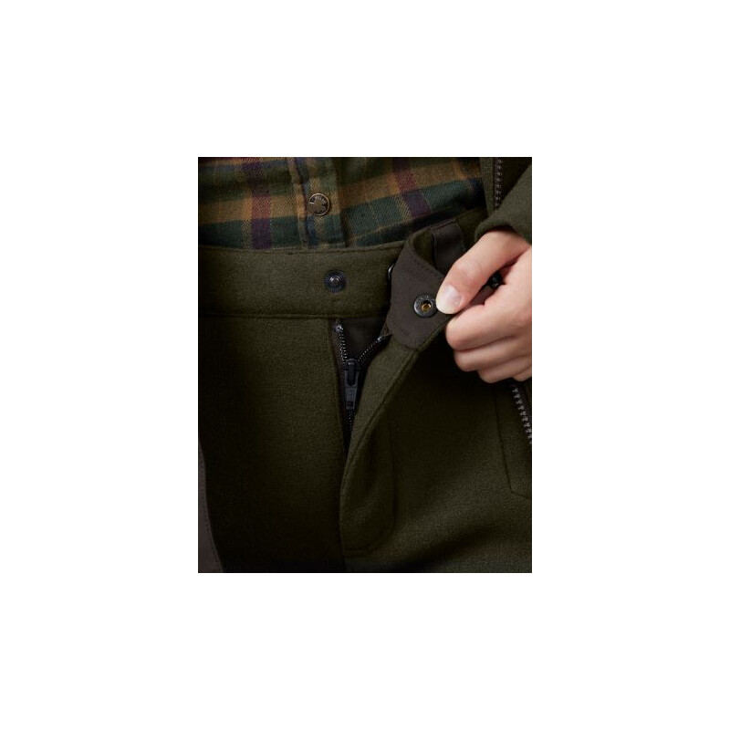 Härkila Pantalones Metso Hybrid para mujer, verde sauce, talla 40