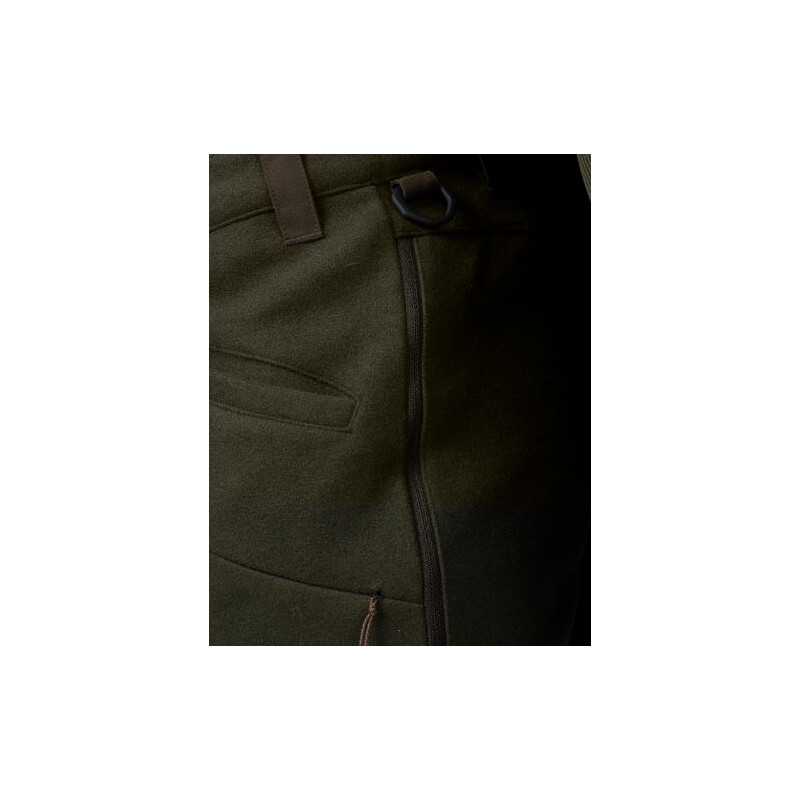 Härkila Pantalones Metso Hybrid para mujer, verde sauce, talla 40