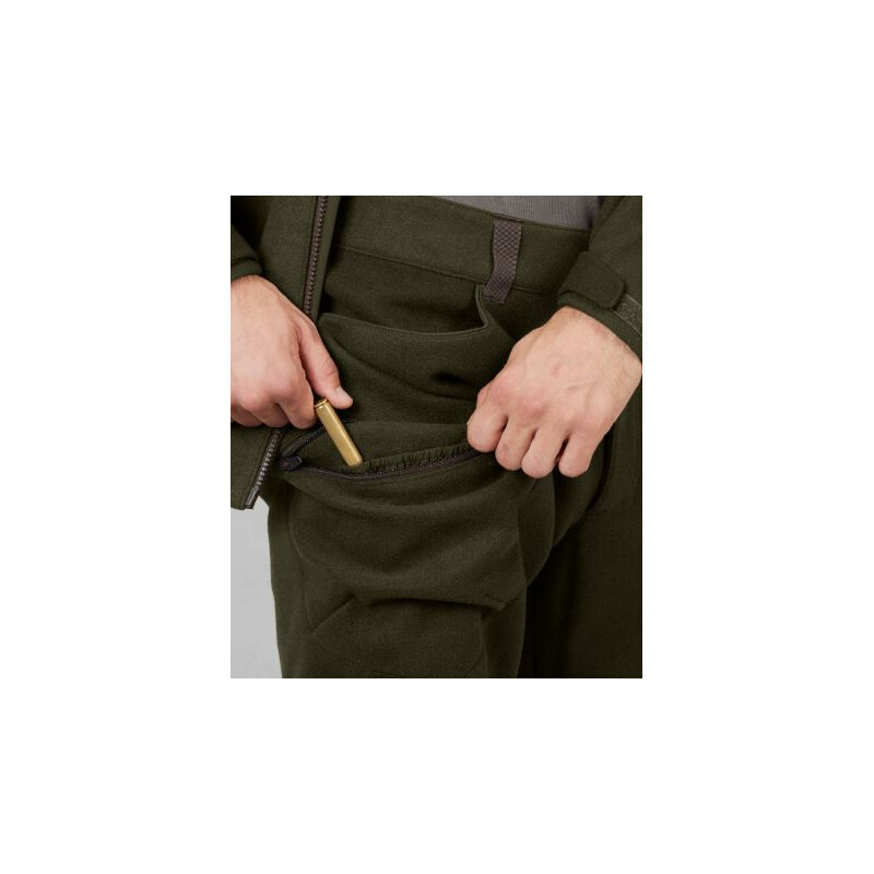 Härkila Pantalones Metso Hybrid, verde sauce, talla 52