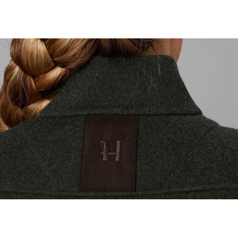 Härkila Cárdigan Metso para mujer, verde sauce, talla M