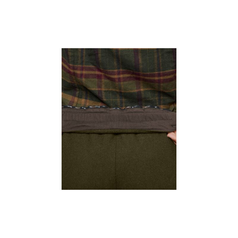 Härkila Pantalones de invierno Metso para mujer, verde sauce/marrón sombra, talla 40
